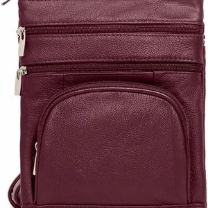 XXL wine color TOVOSO Crossbody Bag for Women